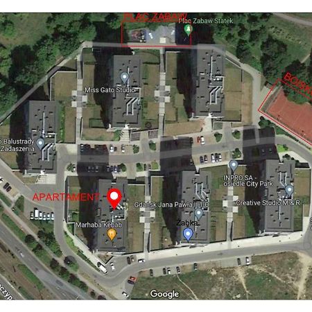 Apartament City Park Gdansk Apartment Bagian luar foto